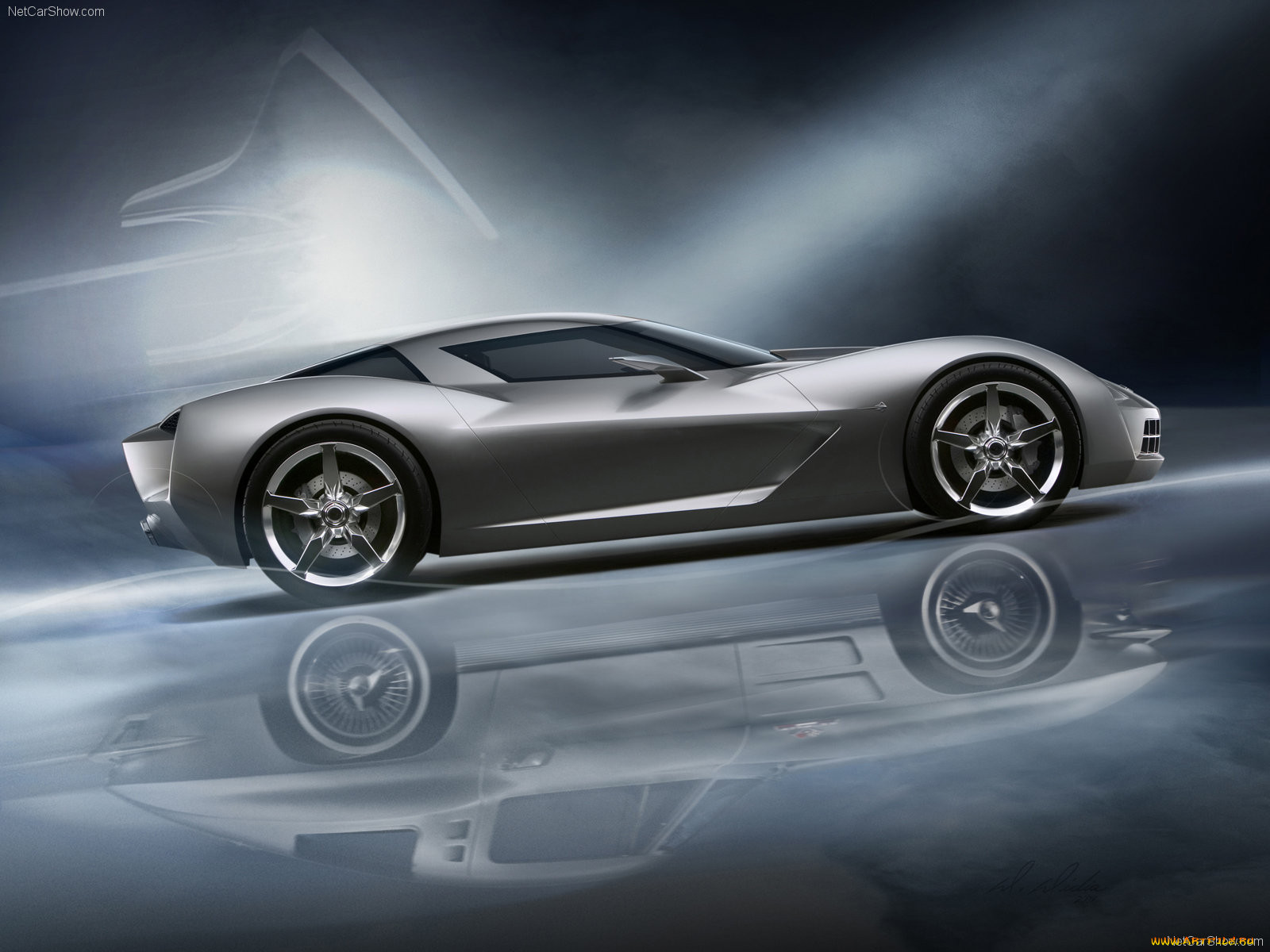 chevrolet, stingray, concept, 2009, , corvette